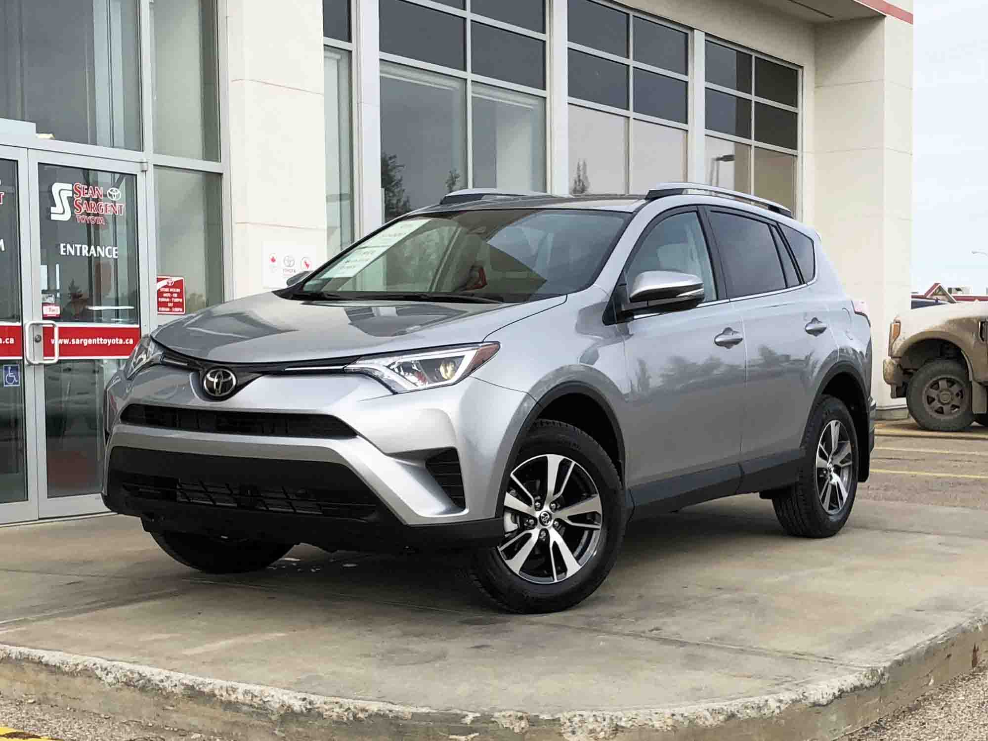 New 2018 Toyota RAV4 LE Upgrade SUV AWD in Grande Prairie Alberta 