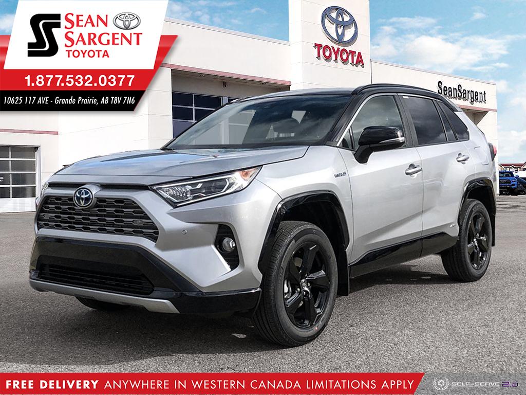 New 2019 Toyota Rav4 Hybrid Xse Technology Suv Awd In Grande Prairie 