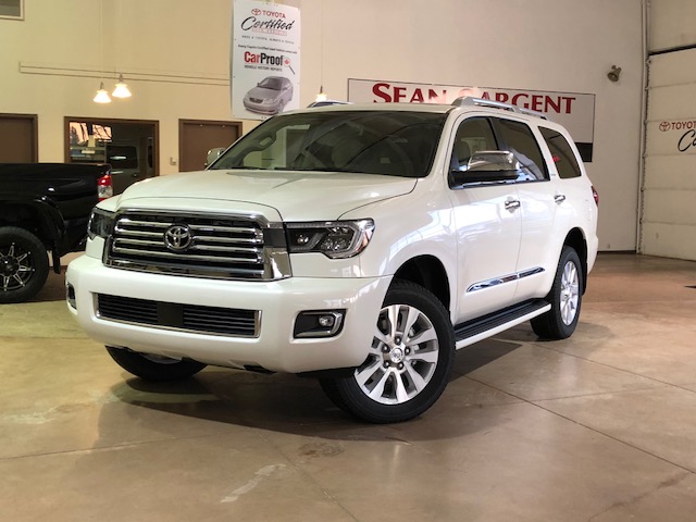 New 2018 Toyota Sequoia Platinum SUV4WD in Grande Prairie, Alberta ...