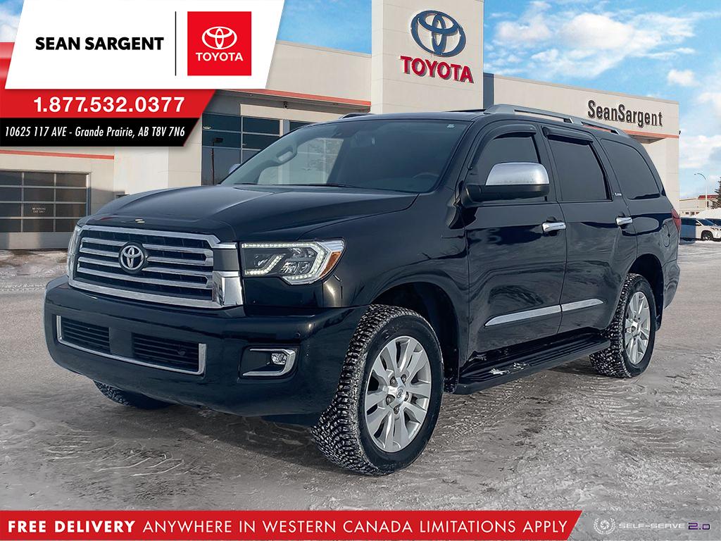 Certified Pre-owned 2019 Toyota Sequoia Platinum Suv In Grande Prairie 