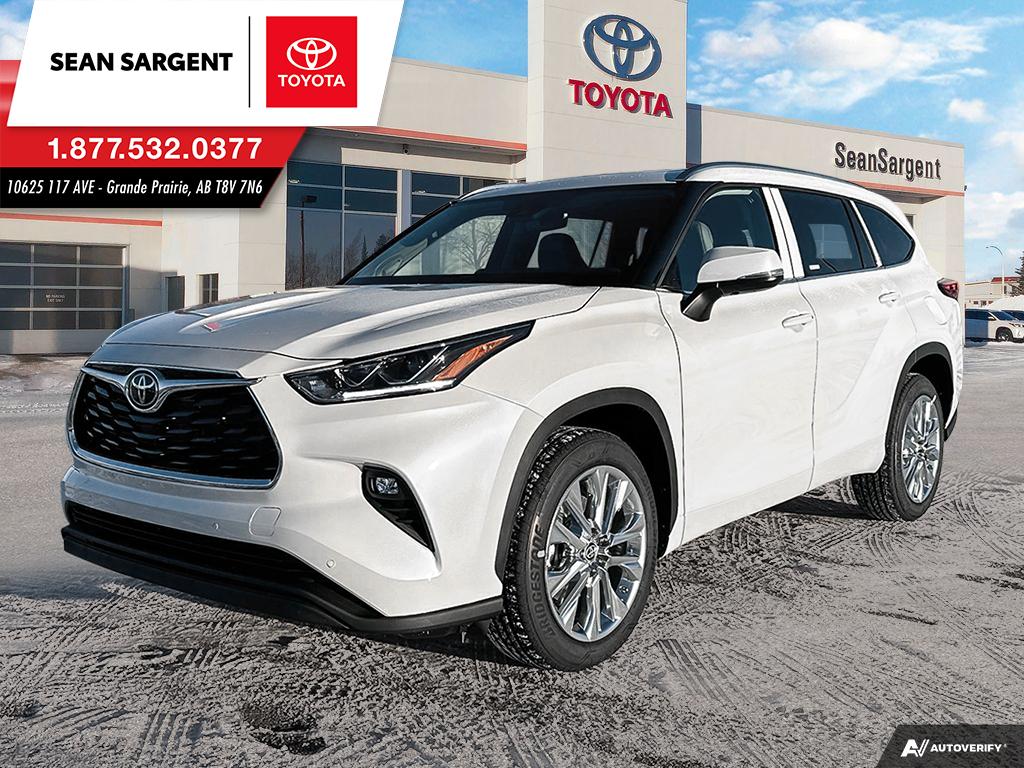 New 2024 Toyota Highlander Limited SUV in Grande Prairie, Alberta