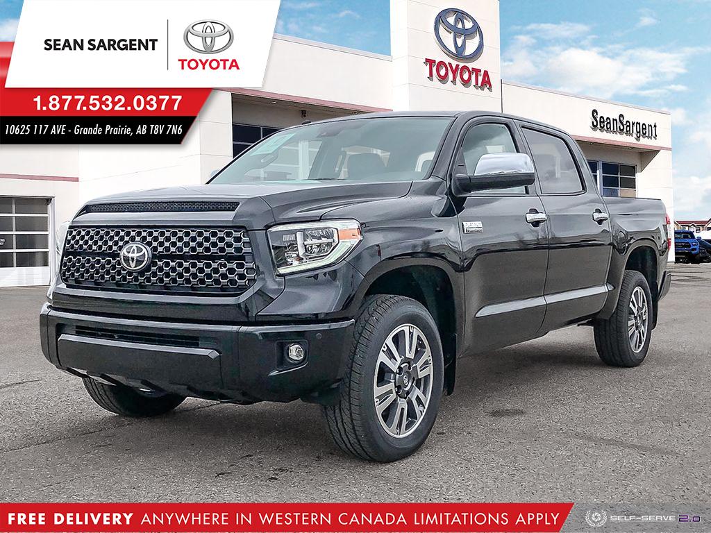 New 2020 Toyota Tundra Platinum Pickup in Grande Prairie, Alberta ...