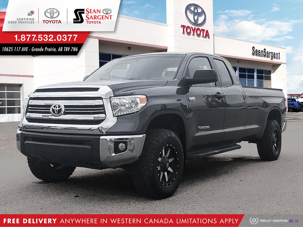 Certified Pre-Owned 2016 Toyota Tundra SR5 DOUBLE CAB In Grande Prairie ...