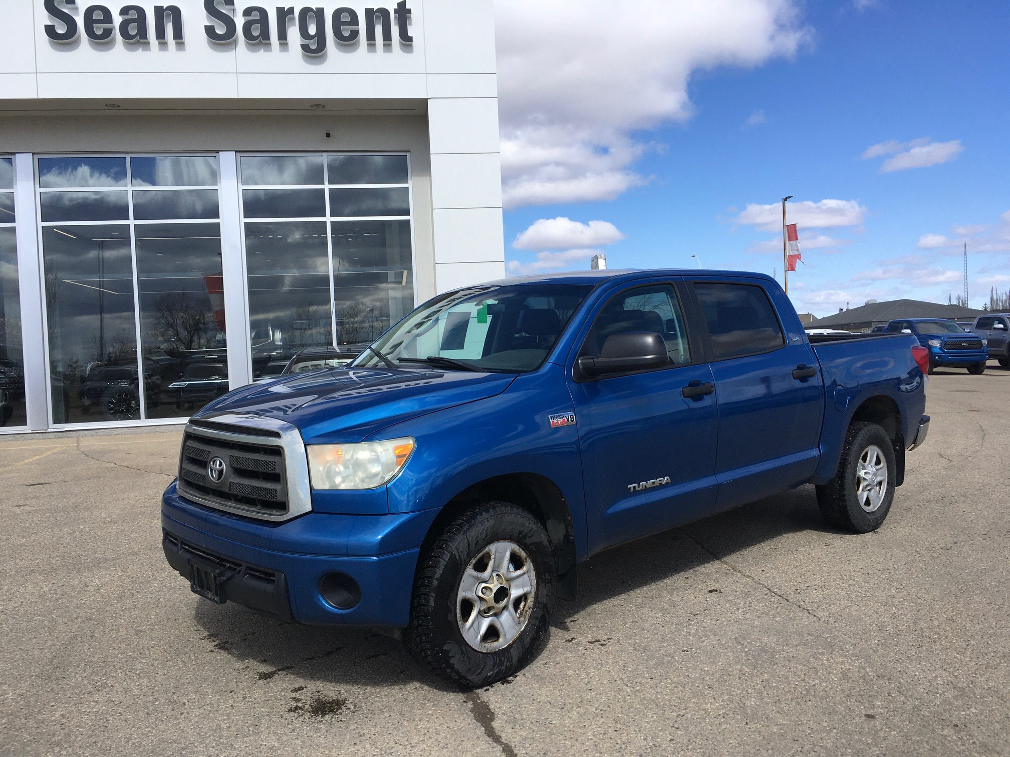 Pre-owned 2010 Toyota Tundra Sr5 Pickup Crew Cab In Grande Prairie 