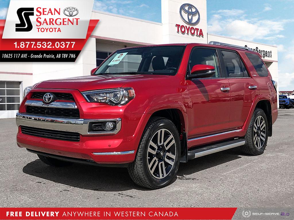 New 2019 Toyota 4Runner Limited 5-Passenger SUV 4WD in Grande Prairie ...